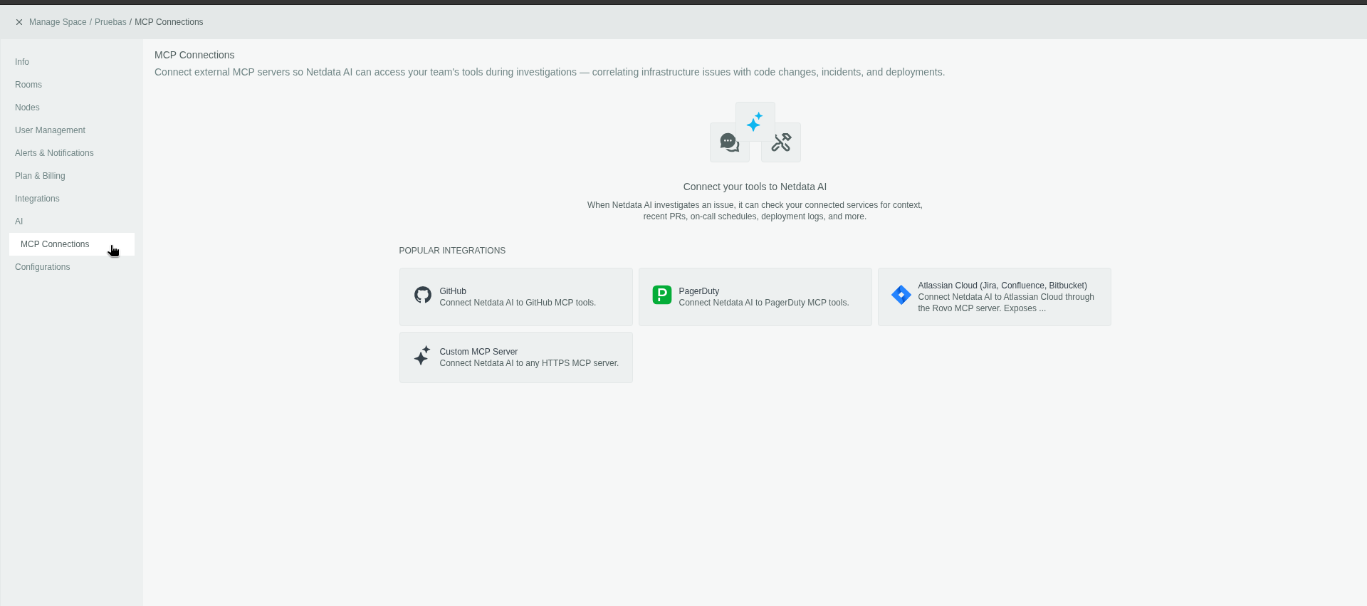 Introducing MCP Connections: Netdata AI Now Reads From the Tools You Already Run