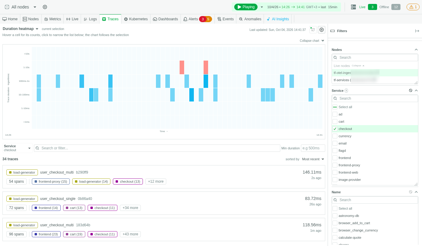 Follow Every Request Across Every Service product interface